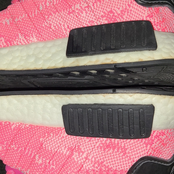ADIDAS Hot Pink NMD R1 Knit Sneakers - Picture 8 of 17